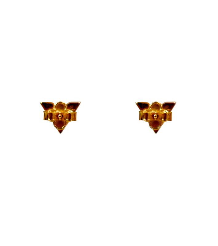 Louis Vuitton Essential V Gold Earrings