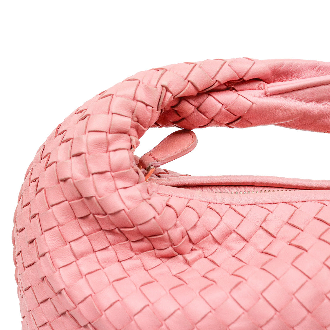 Bottega Veneta Pink Woven Bag