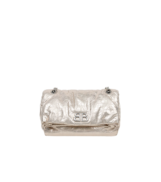 Balenciaga Gold Small Monaco