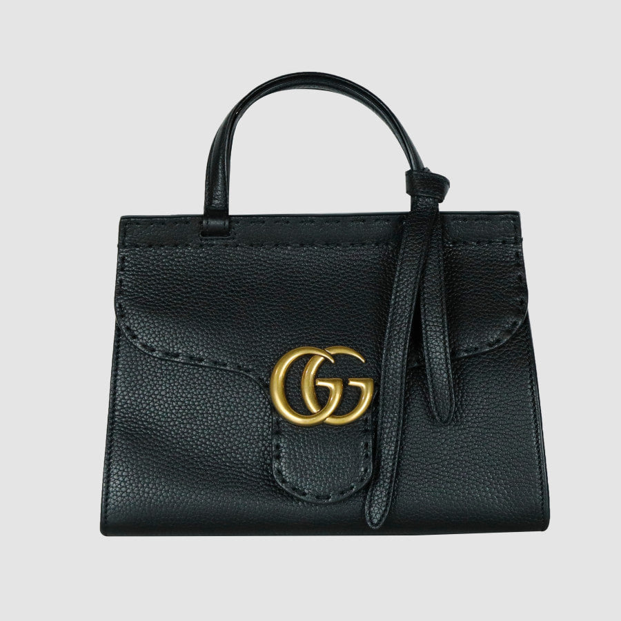 Mini GG Marmont Top Handle Tote Bag Shoulder Bag 442622