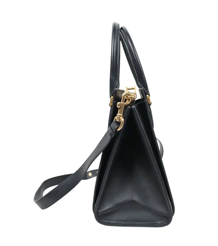 Dior Black Leather 2-Way Bag
