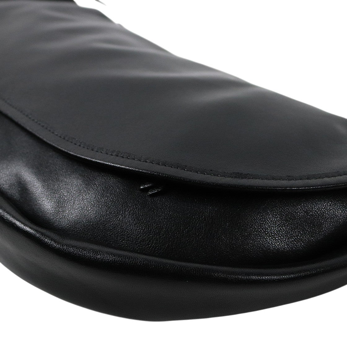 Céline Medium Black Half-Moon Shoulder Bag