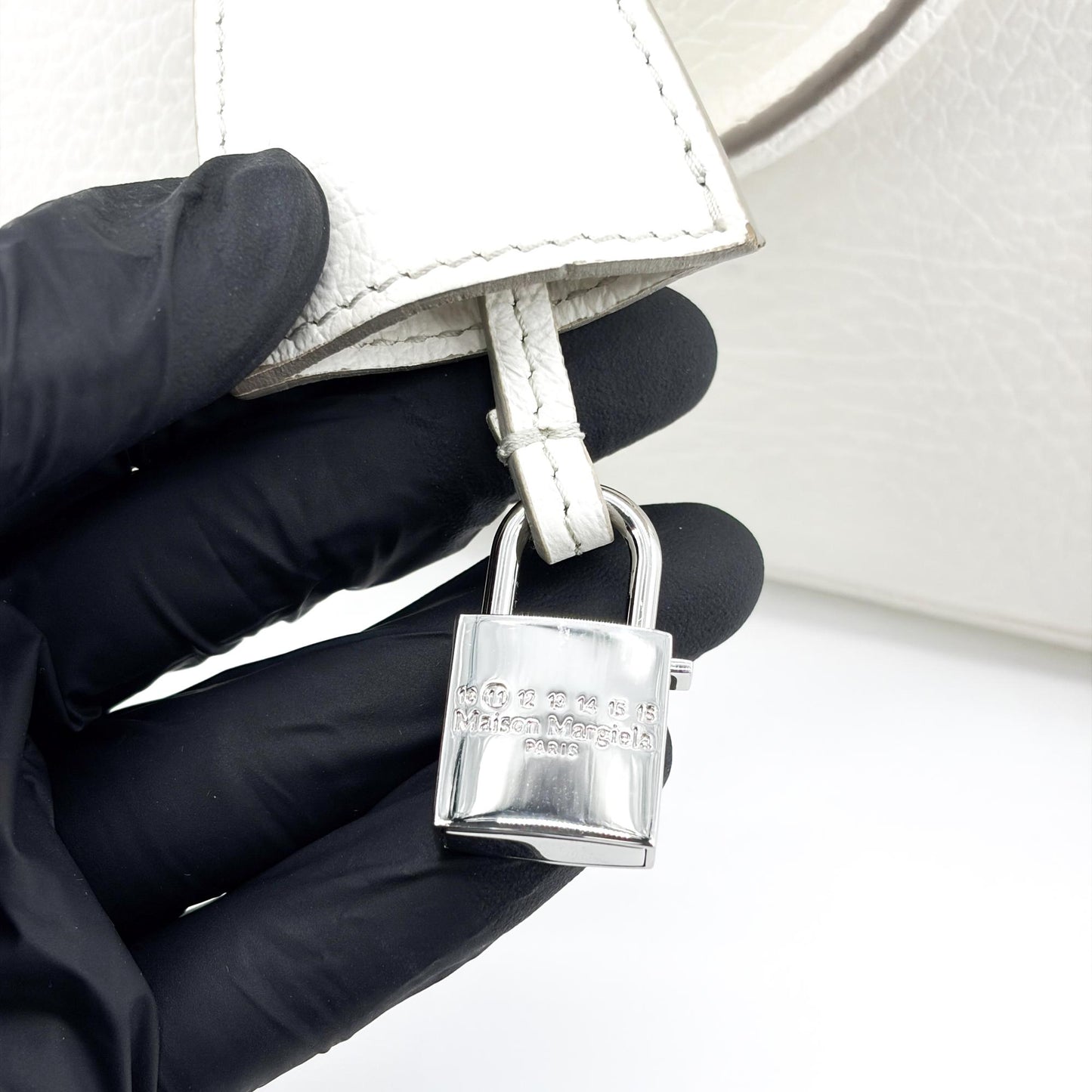 Maison Margiela 5AC Mini Handbag White