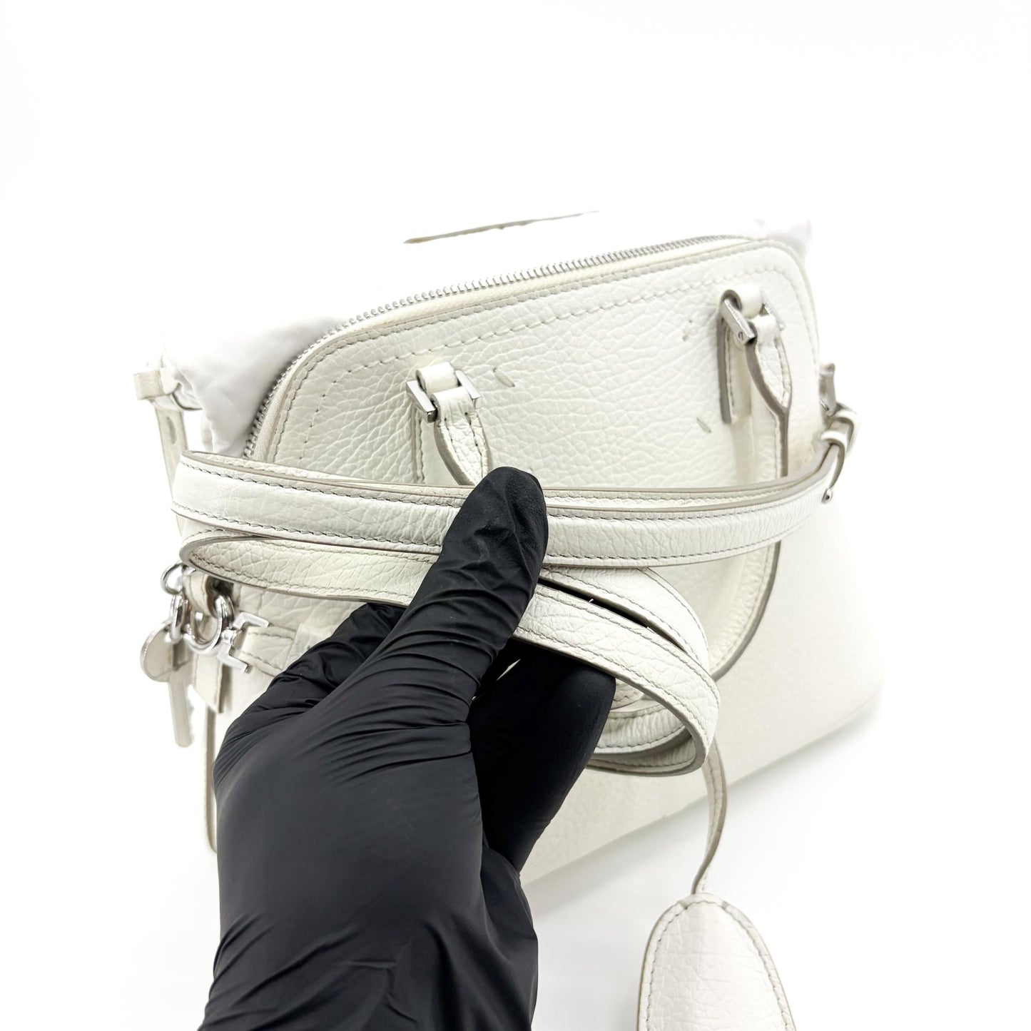Maison Margiela 5AC Mini Handbag White