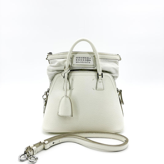 Maison Margiela Sac à main 5AC Mini Blanc