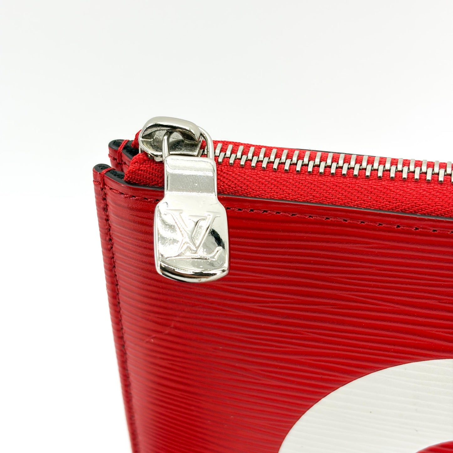 Louis Vuitton x Supreme Epi Pochette Jour GM Red