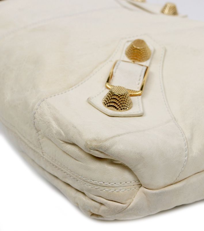 Balenciaga White Giant Briefcase