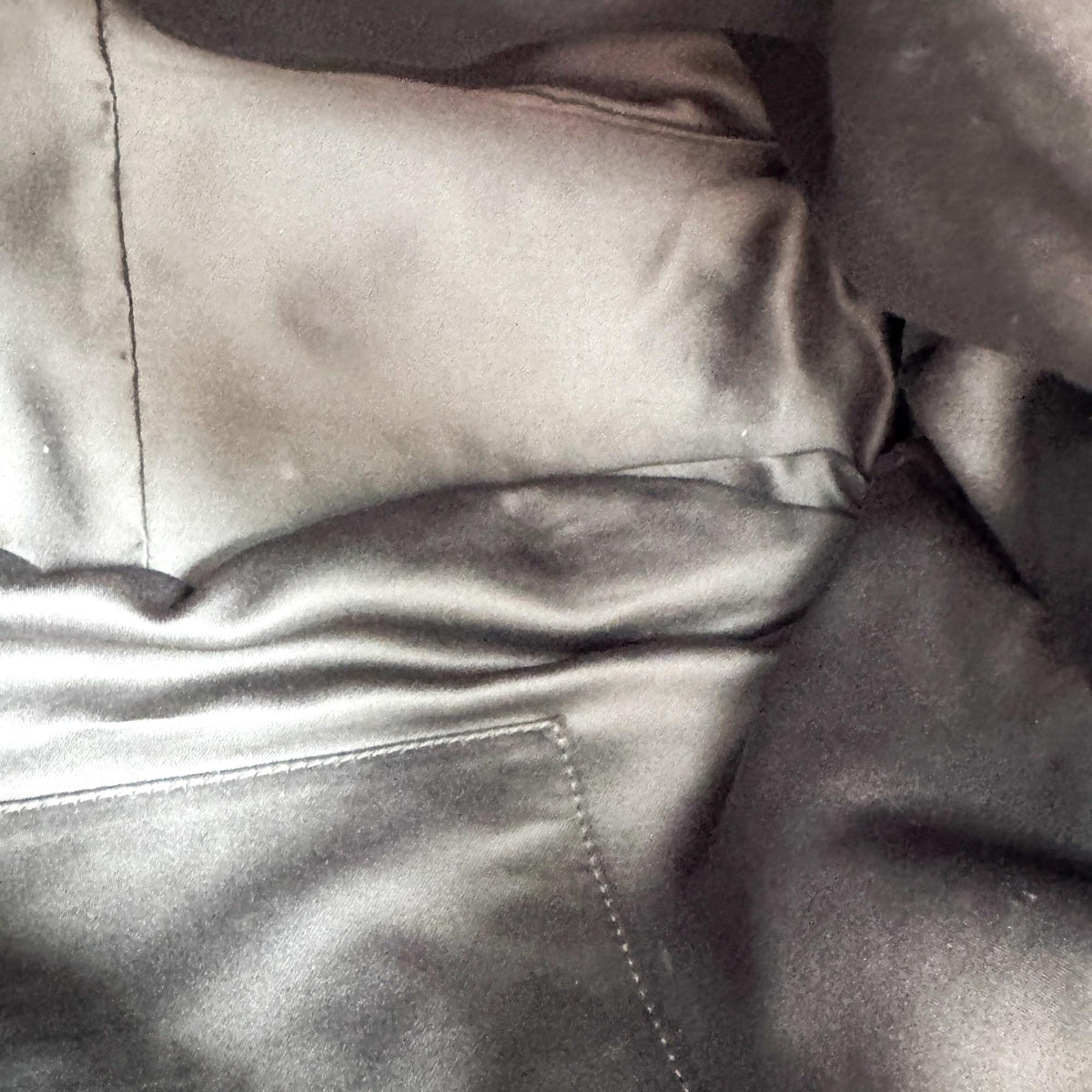 Miu Miu Matelassé Chain Shoulder Bag Grey