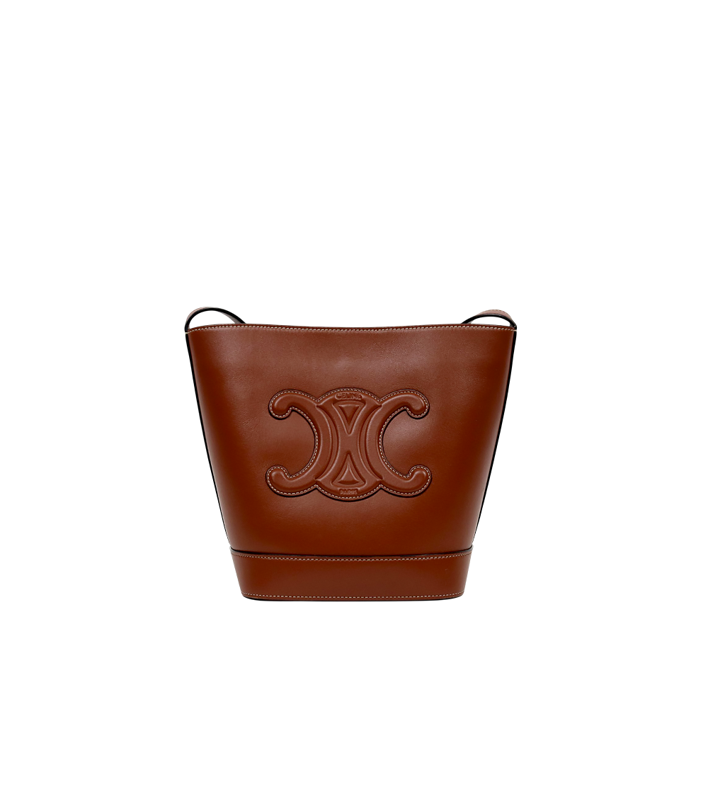 Céline Brown Triofer Bucket Bag