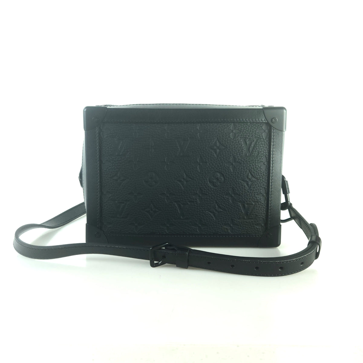 Taurillon Monogram Soft Trunk Messenger Crossbody Bag M55700