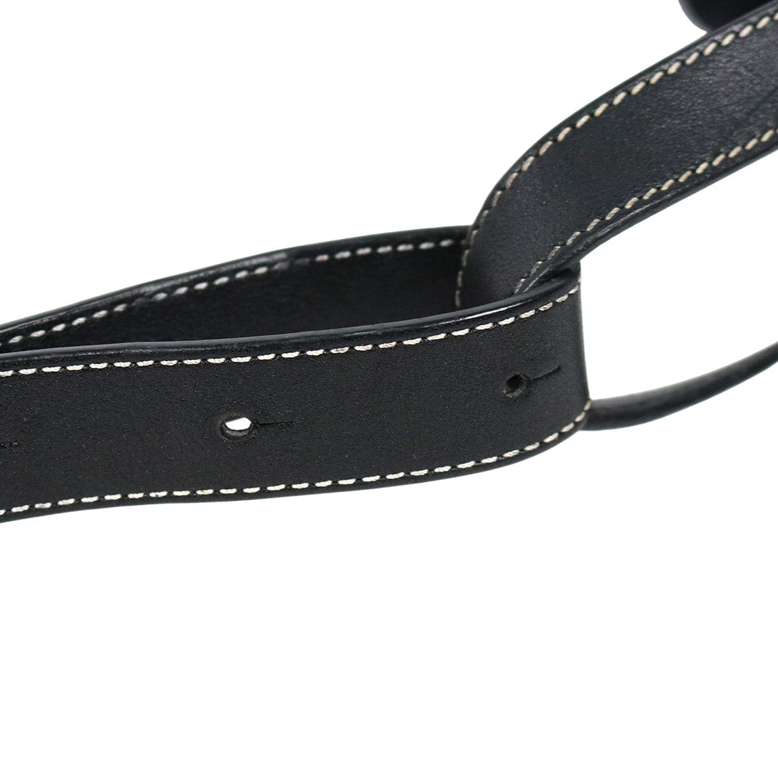 Loewe Black Small Leather Hammock Bag