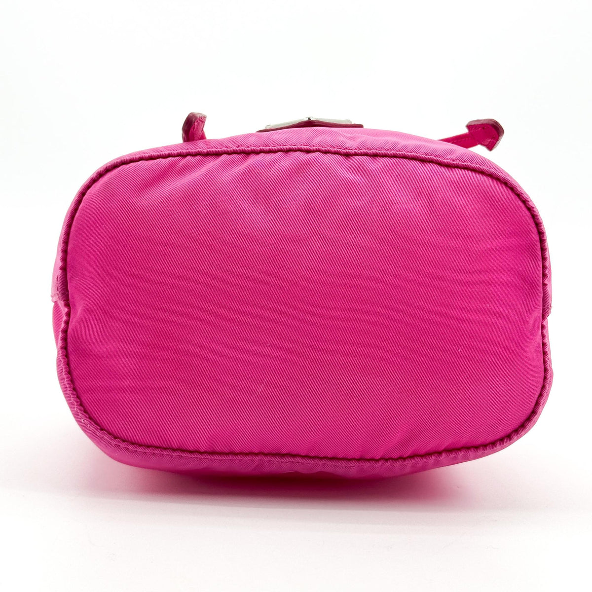 Prada Re-Ylon Pink Drawstring Clutch