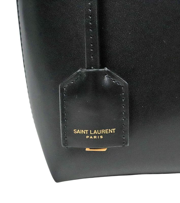 Saint Laurent Black Toy Shopper Crossbody Bag