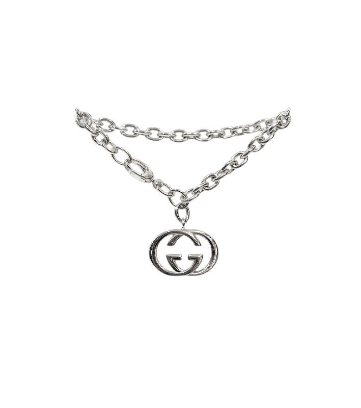 Gucci Interlocking G Silver Bracelet