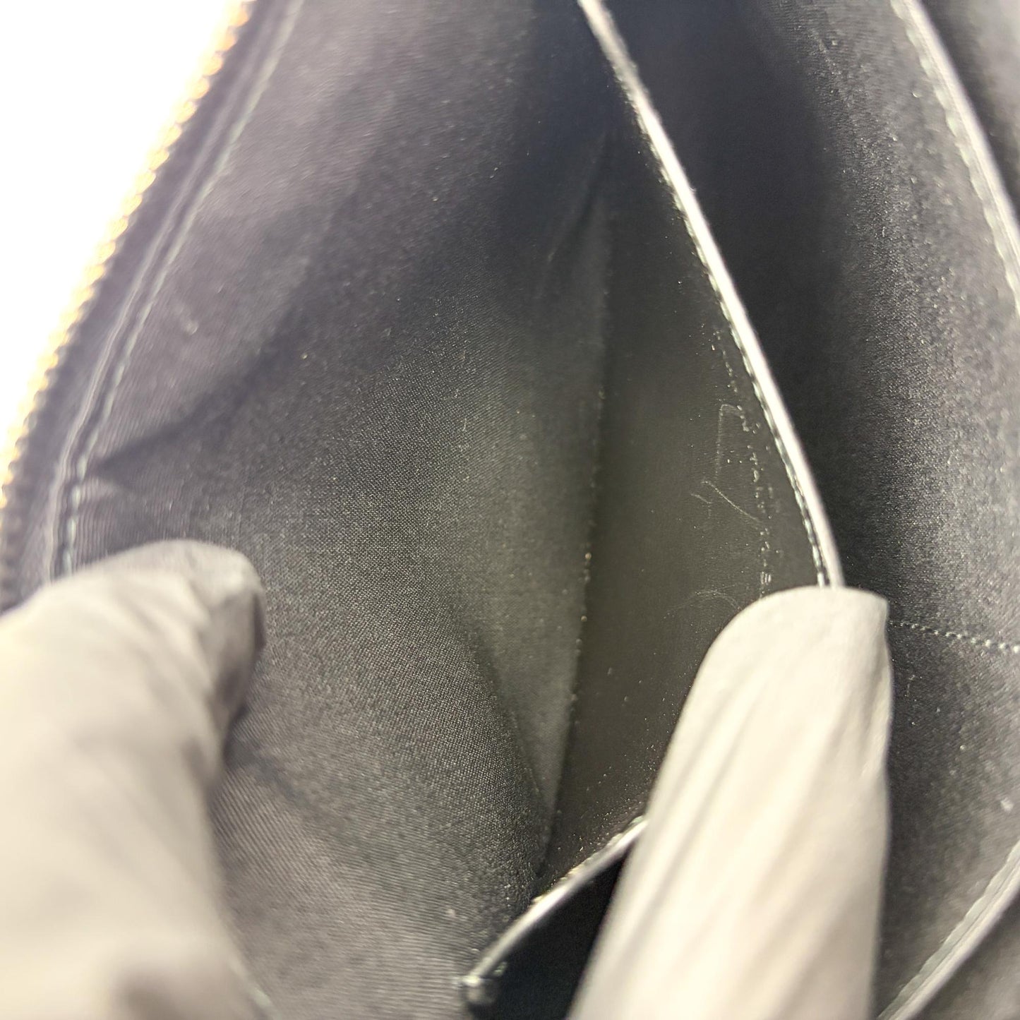 Dior Black Oblique Jacquard A5 Pouch