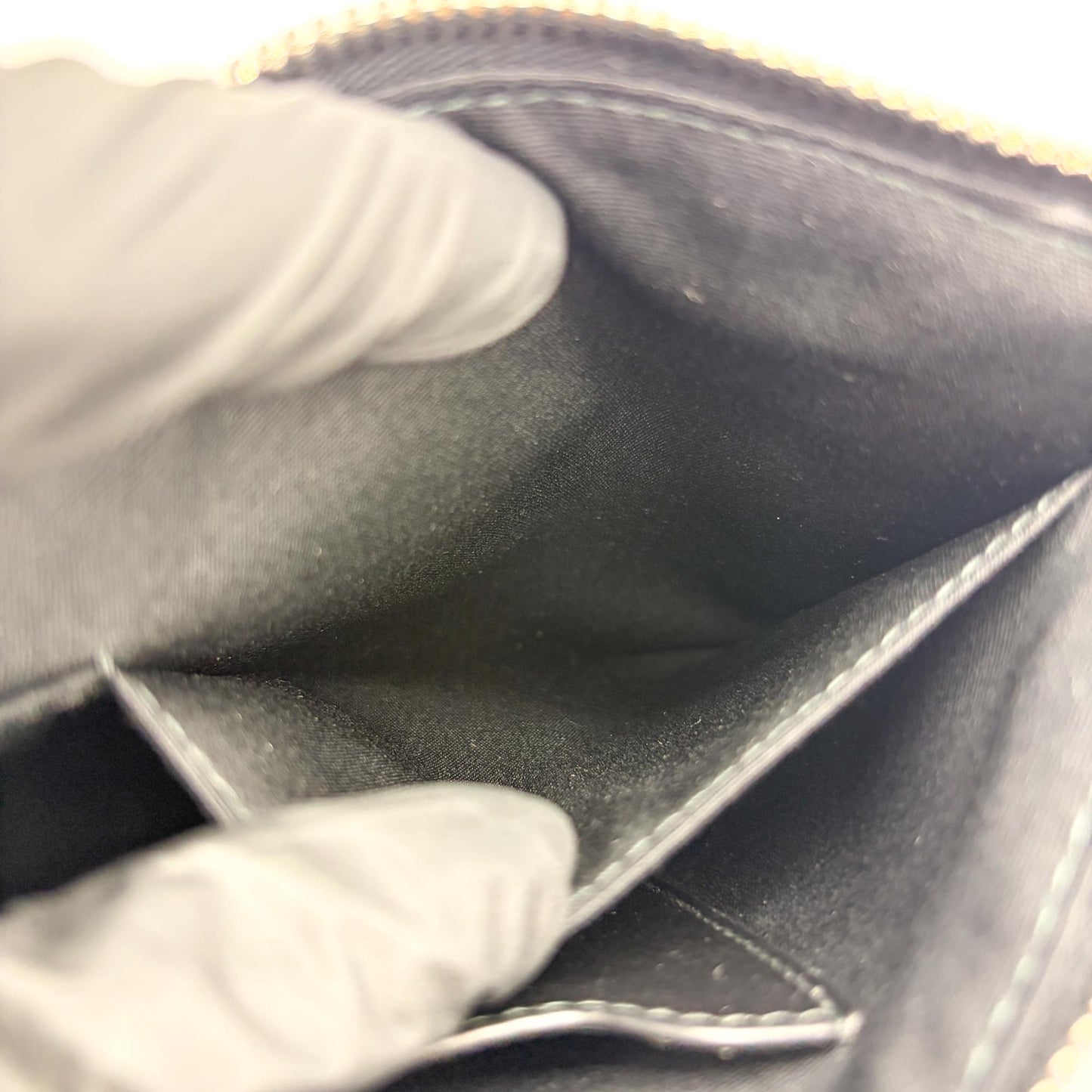 Dior Black Oblique Jacquard A5 Pouch