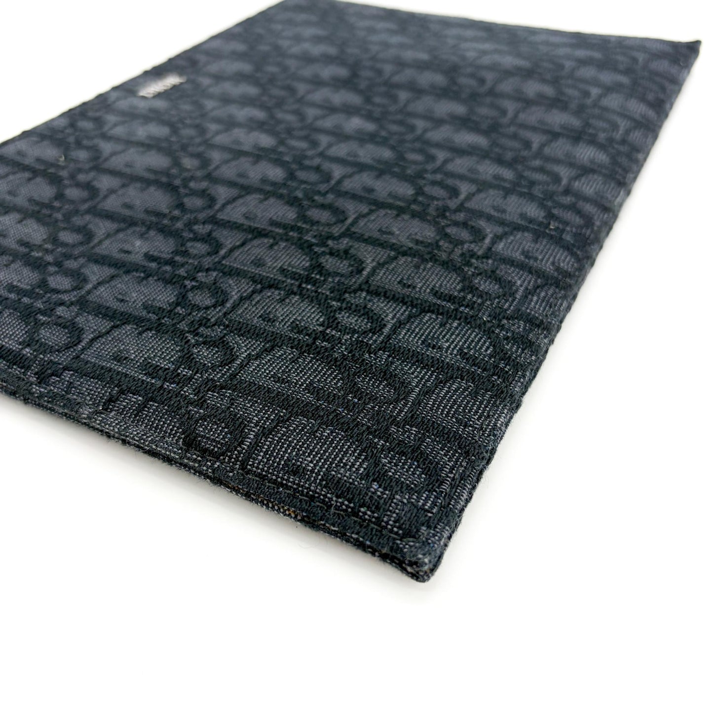 Dior Black Oblique Jacquard A5 Pouch