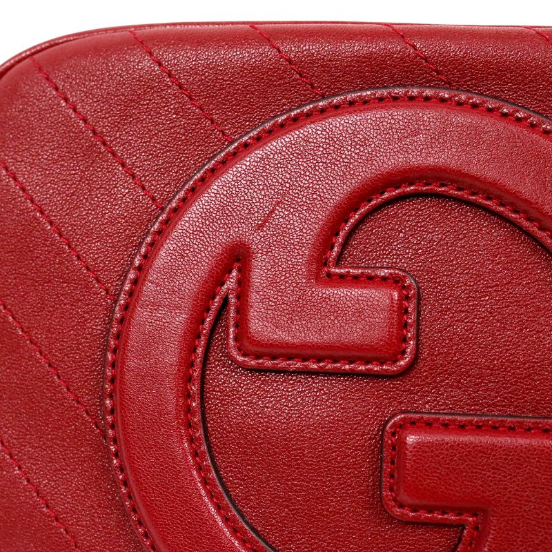 Gucci Red Blondie Camera Crossbody Bag