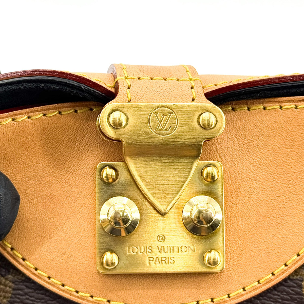 Louis Vuitton Monogram Duffle Bag Brown