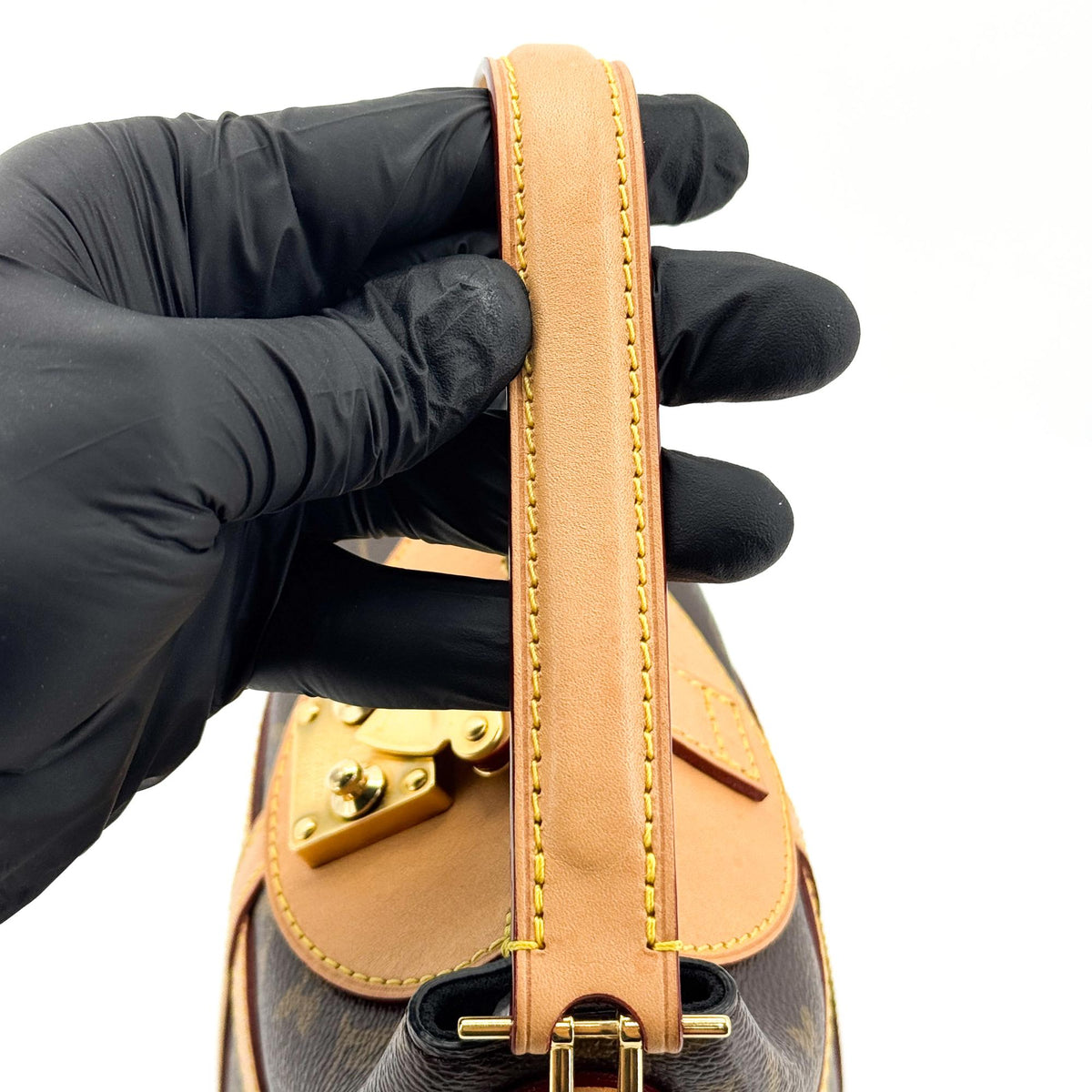 Louis Vuitton Monogram Duffle Bag Brown