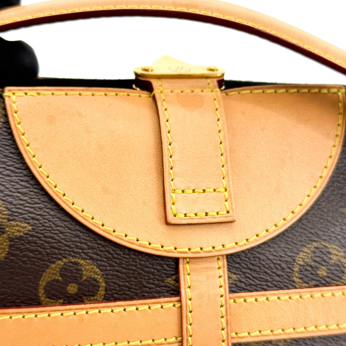 Louis Vuitton Monogram Duffle Bag Brown