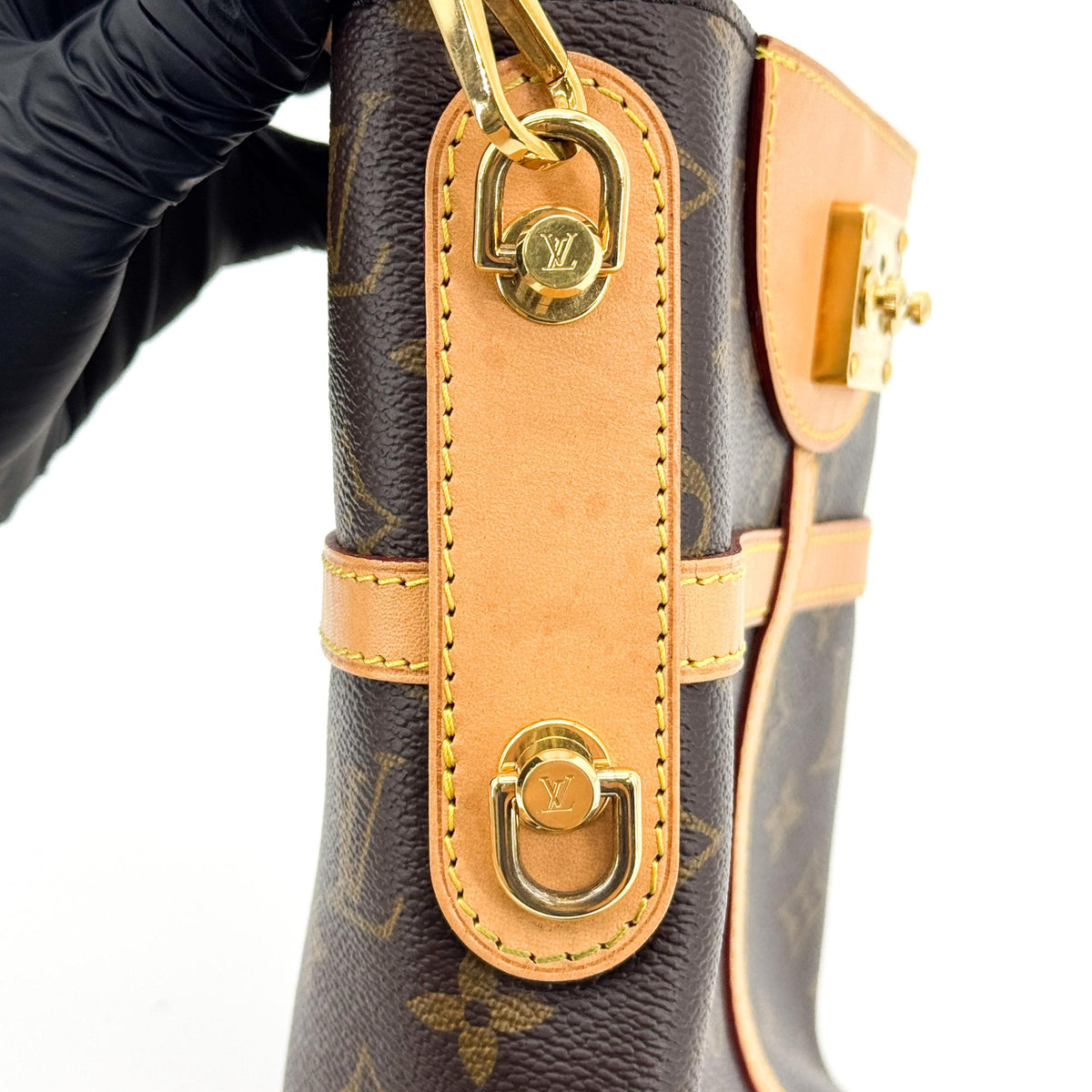 Louis Vuitton Monogram Duffle Bag Brown