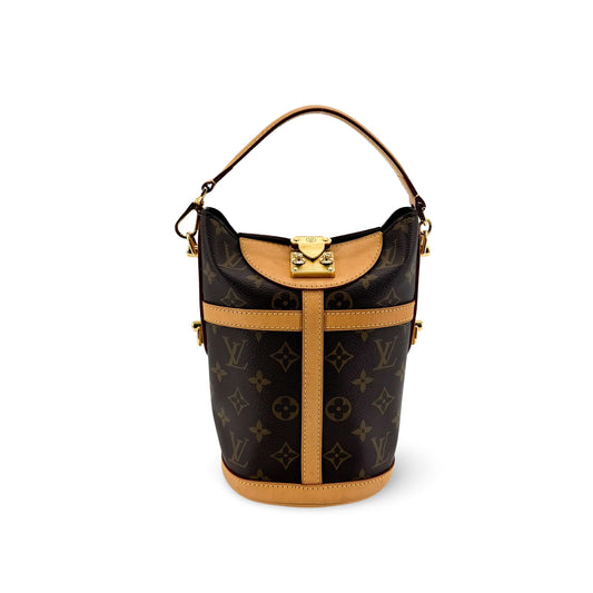 Louis Vuitton Monogram Duffle Bag Brown