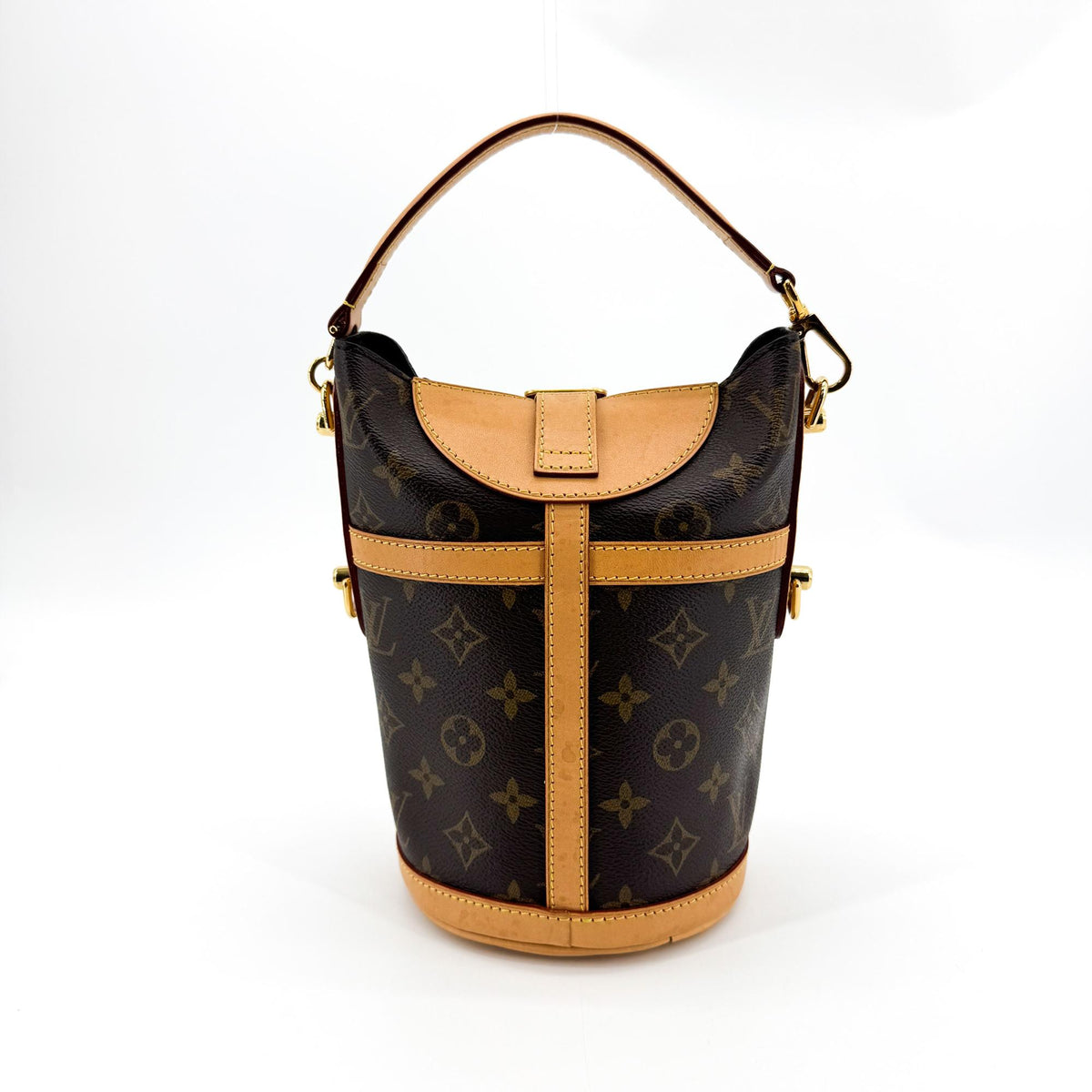 Louis Vuitton Monogram Duffle Bag Brown