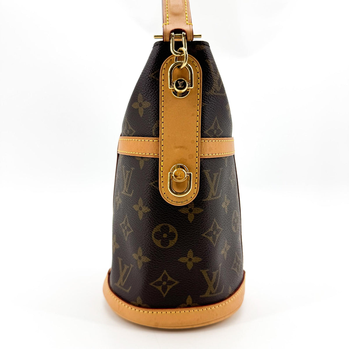 Louis Vuitton Monogram Duffle Bag Brown