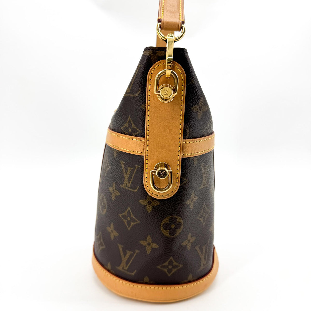 Louis Vuitton Monogram Duffle Bag Brown