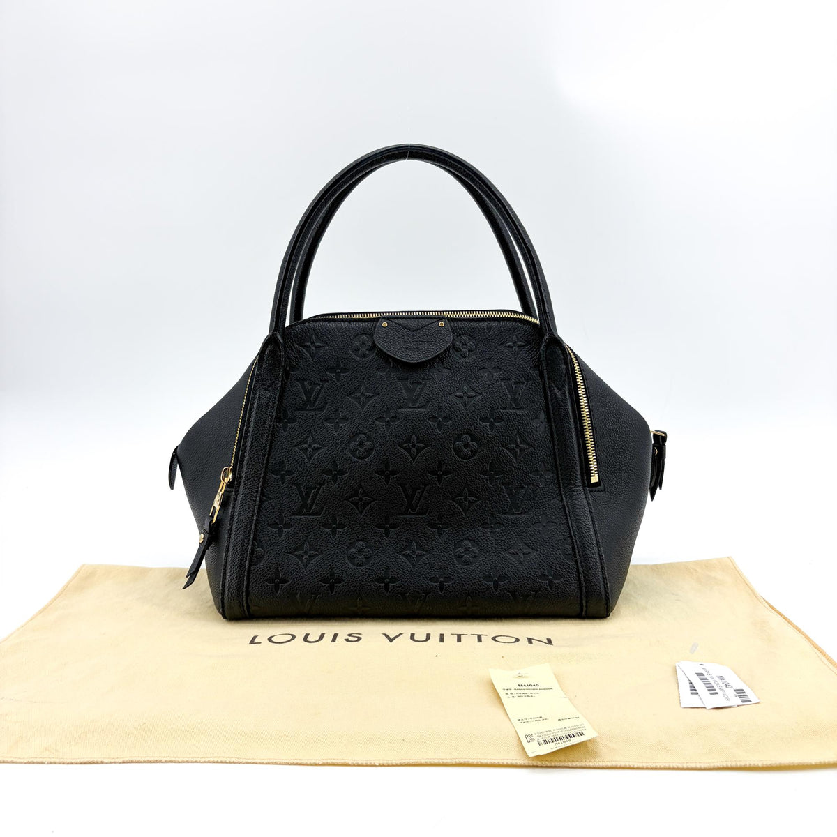 Louis Vuitton Pont Neuf MM Monogram Empreinte Noir