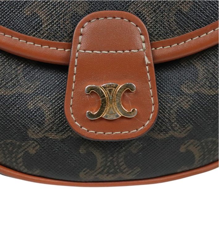 Céline Mini Triomphe Versace Crossbody Bag