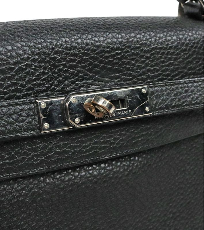 Hermès Kelly 35 Square with "M" Engraving