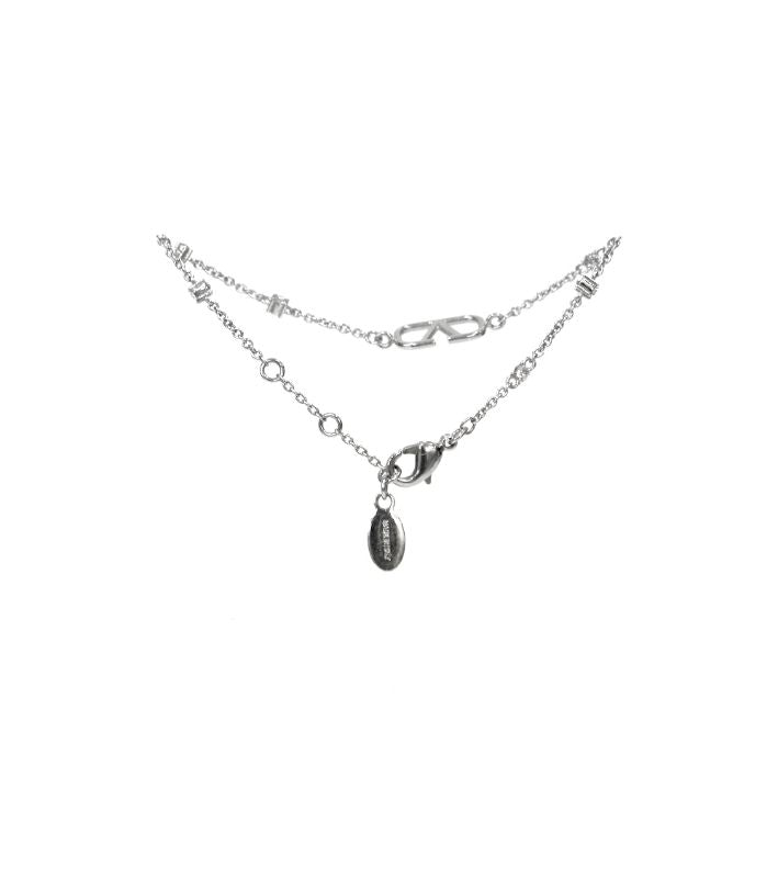 Valentino Cubic Garavani Silver Bracelet