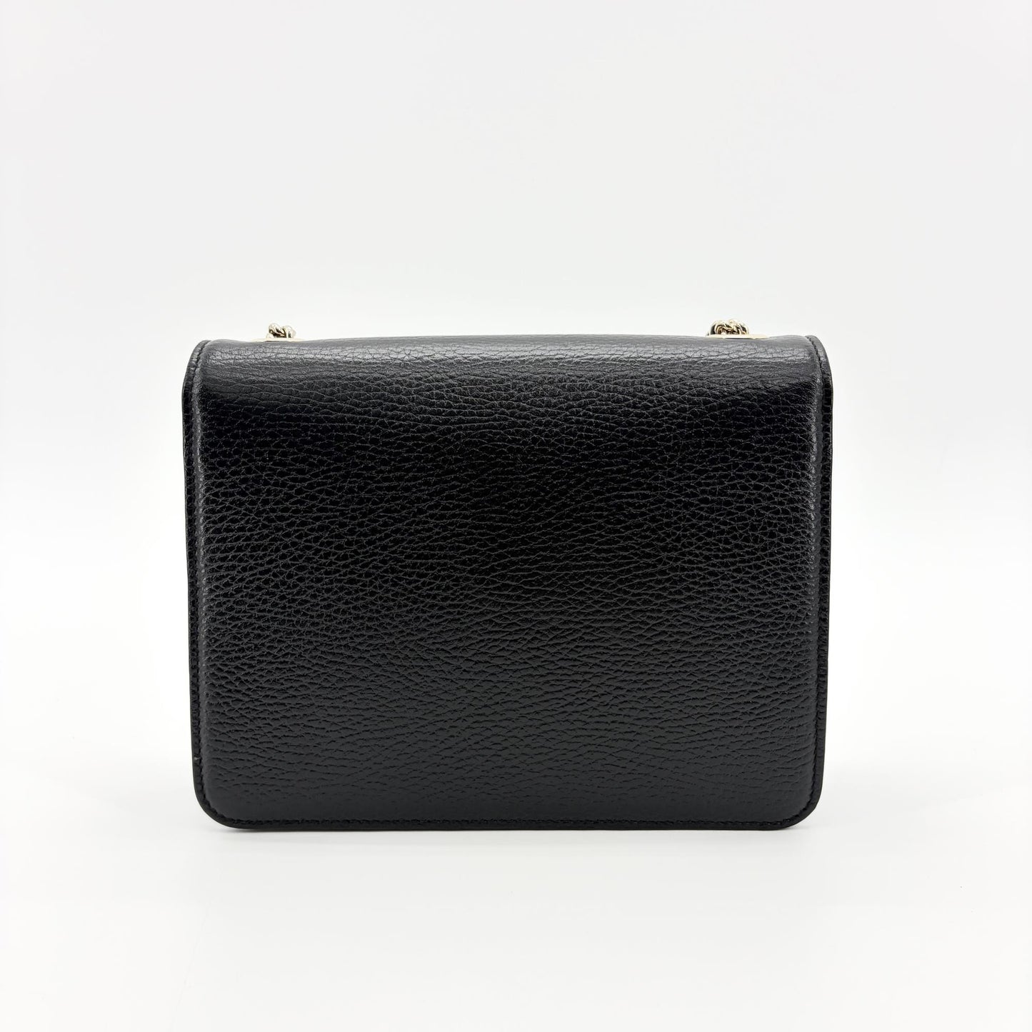 Gucci Interlocking G Small Shoulder Bag Black