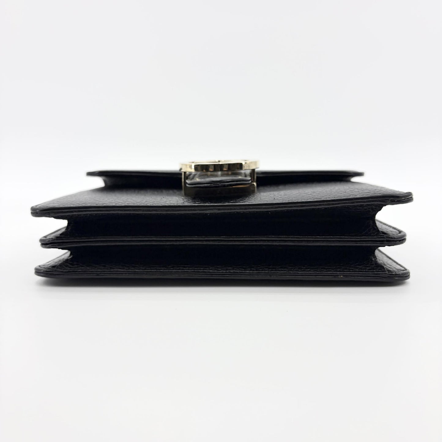Gucci Interlocking G Small Shoulder Bag Black