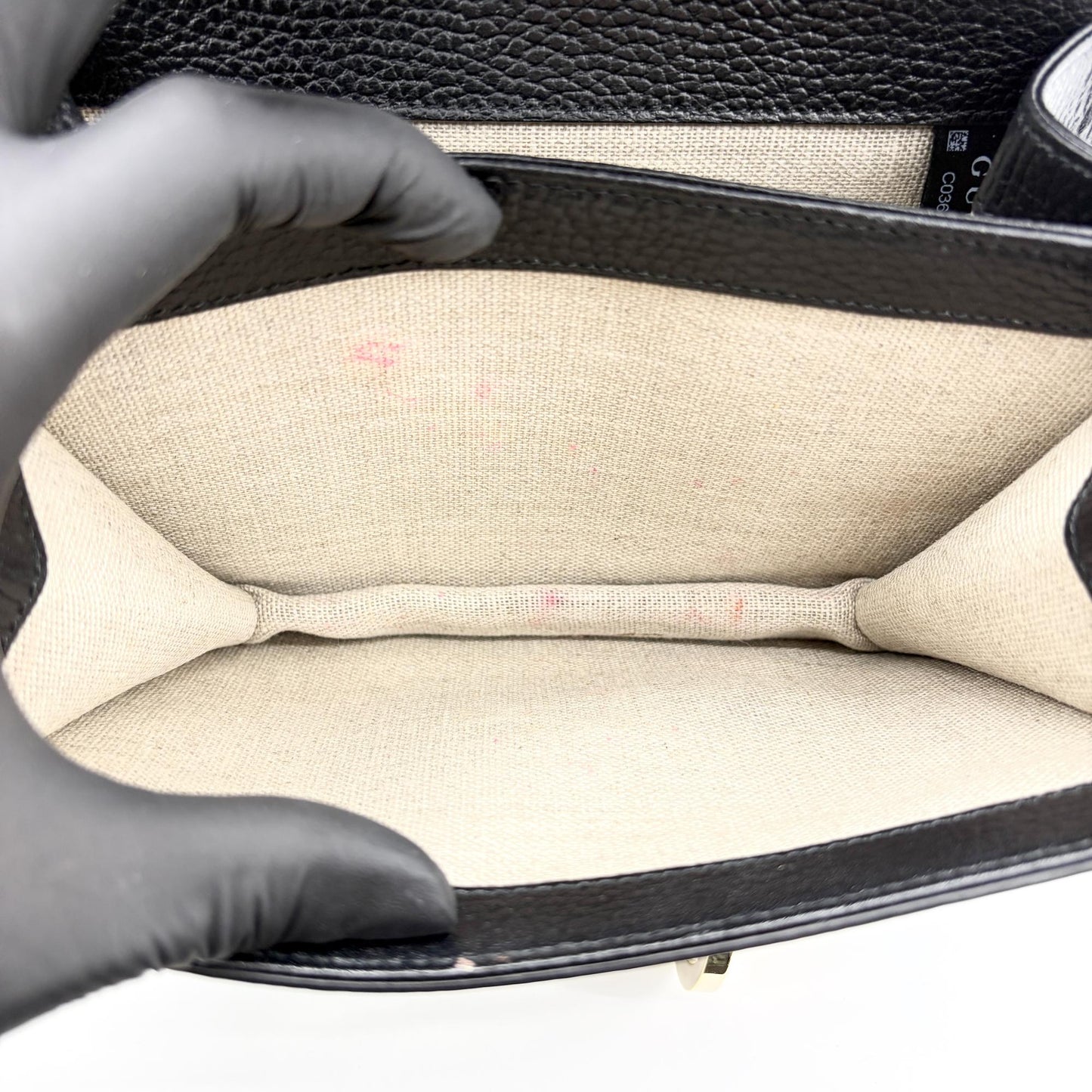 Gucci Interlocking G Small Shoulder Bag Black