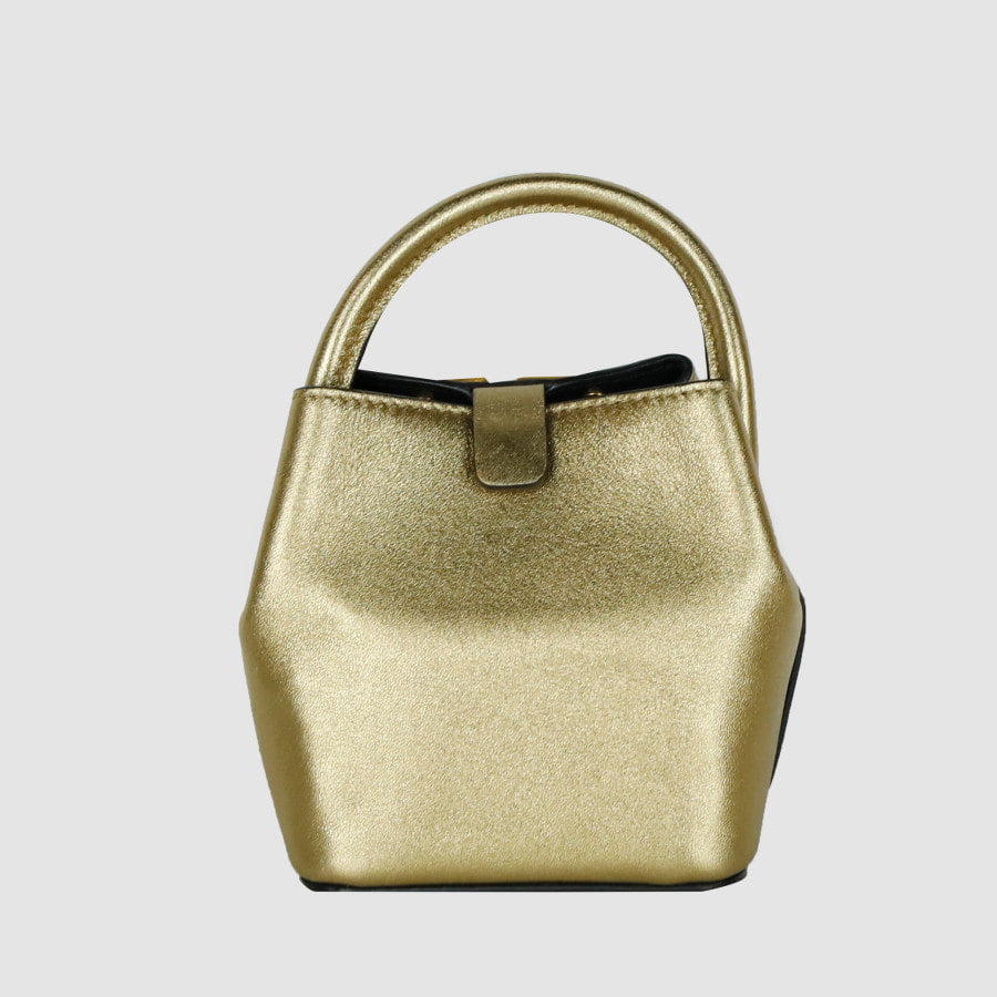 V logo micro tote bag