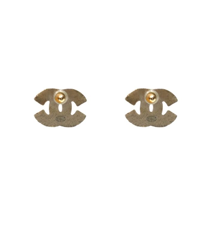 Chanel CC Logo Earrings