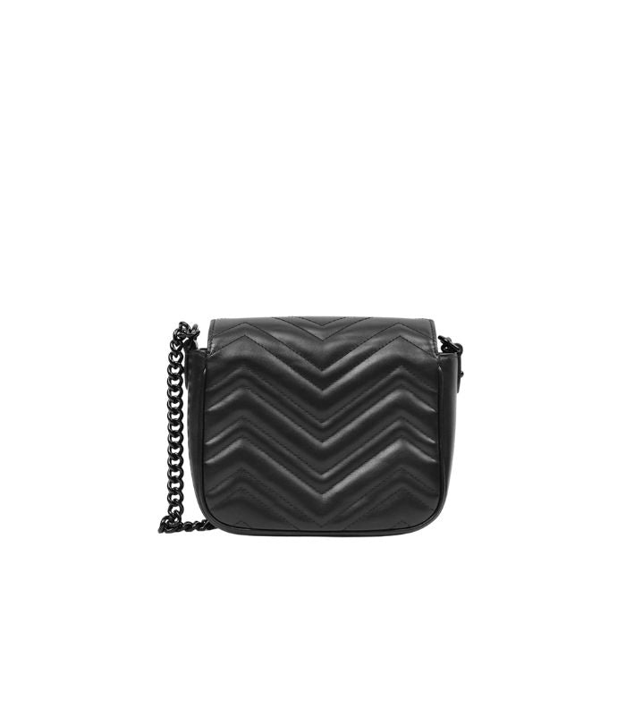 Gucci Black Mamont Shoulder Bag