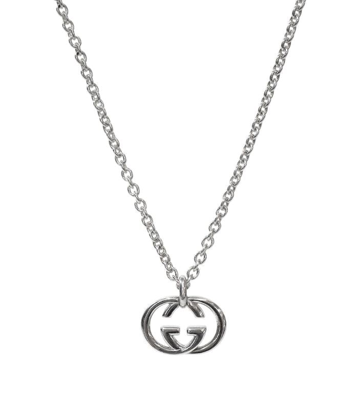 Gucci Interlocking G Silver Necklace
