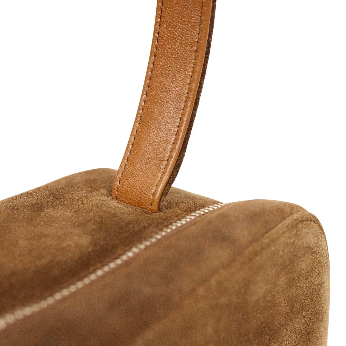 Chanel Brown Suede Big CC Tote Bag