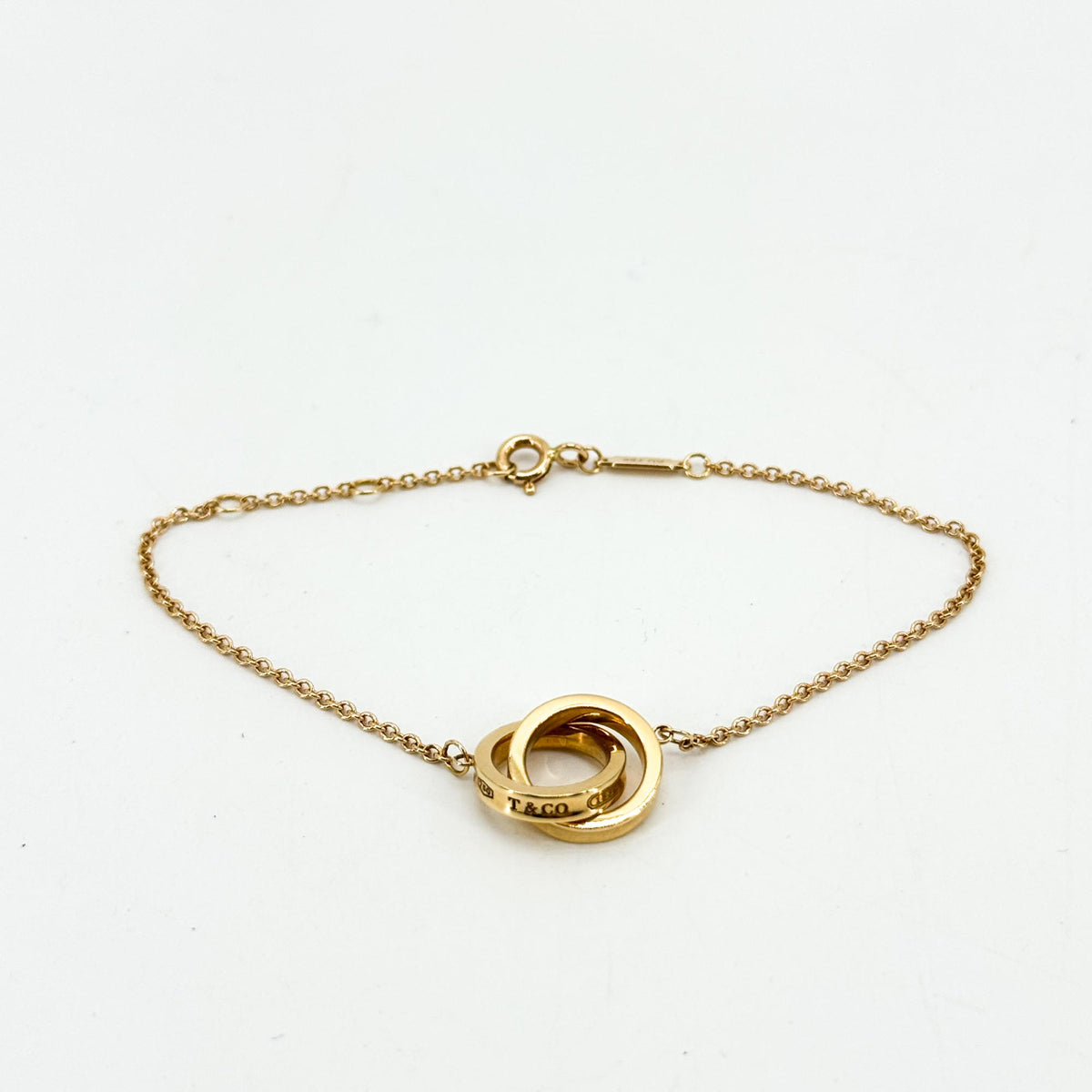 Tiffany & Co. 1837 Interlocking Circle Bracelet Yellow Gold