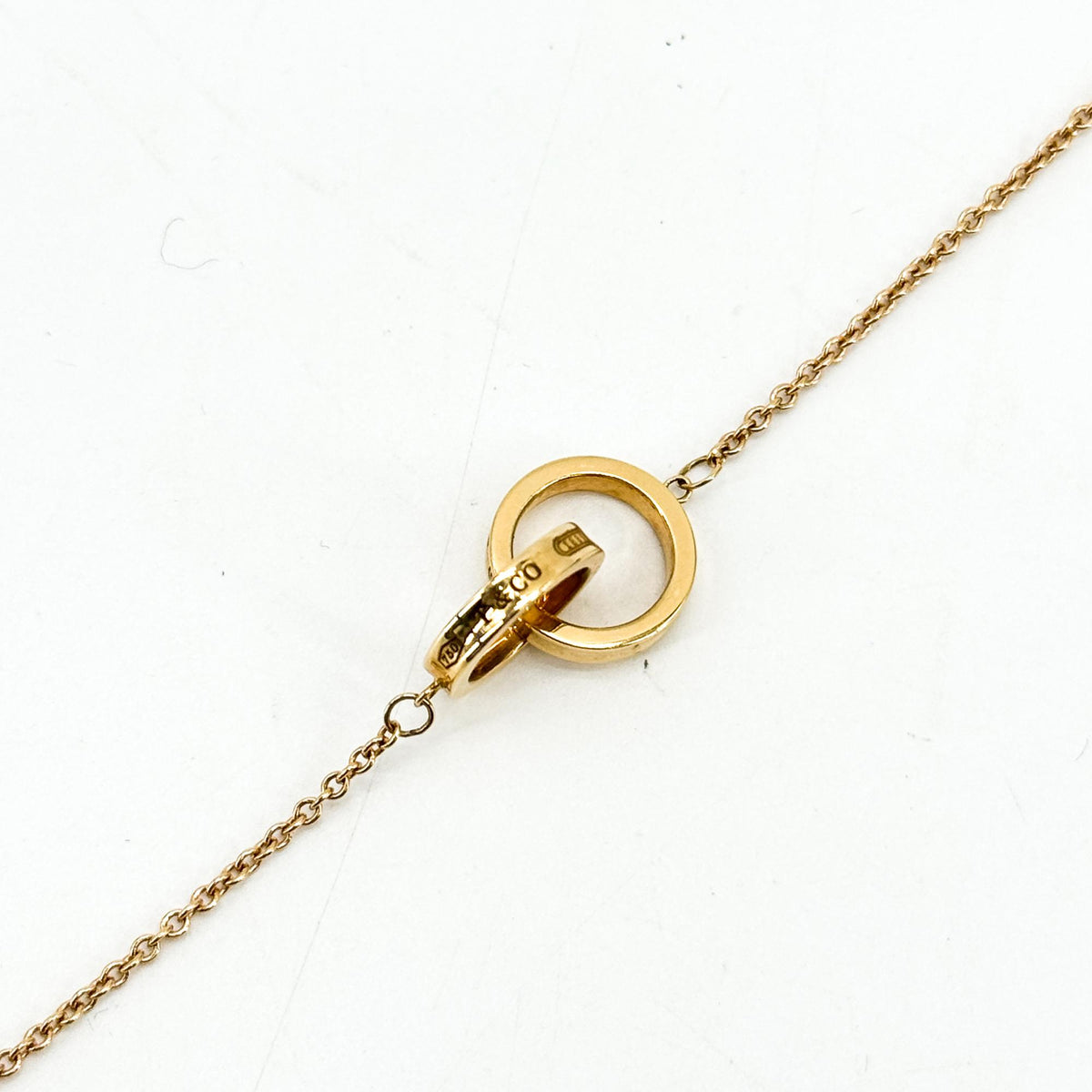 Tiffany & Co. 1837 Interlocking Circle Bracelet Yellow Gold