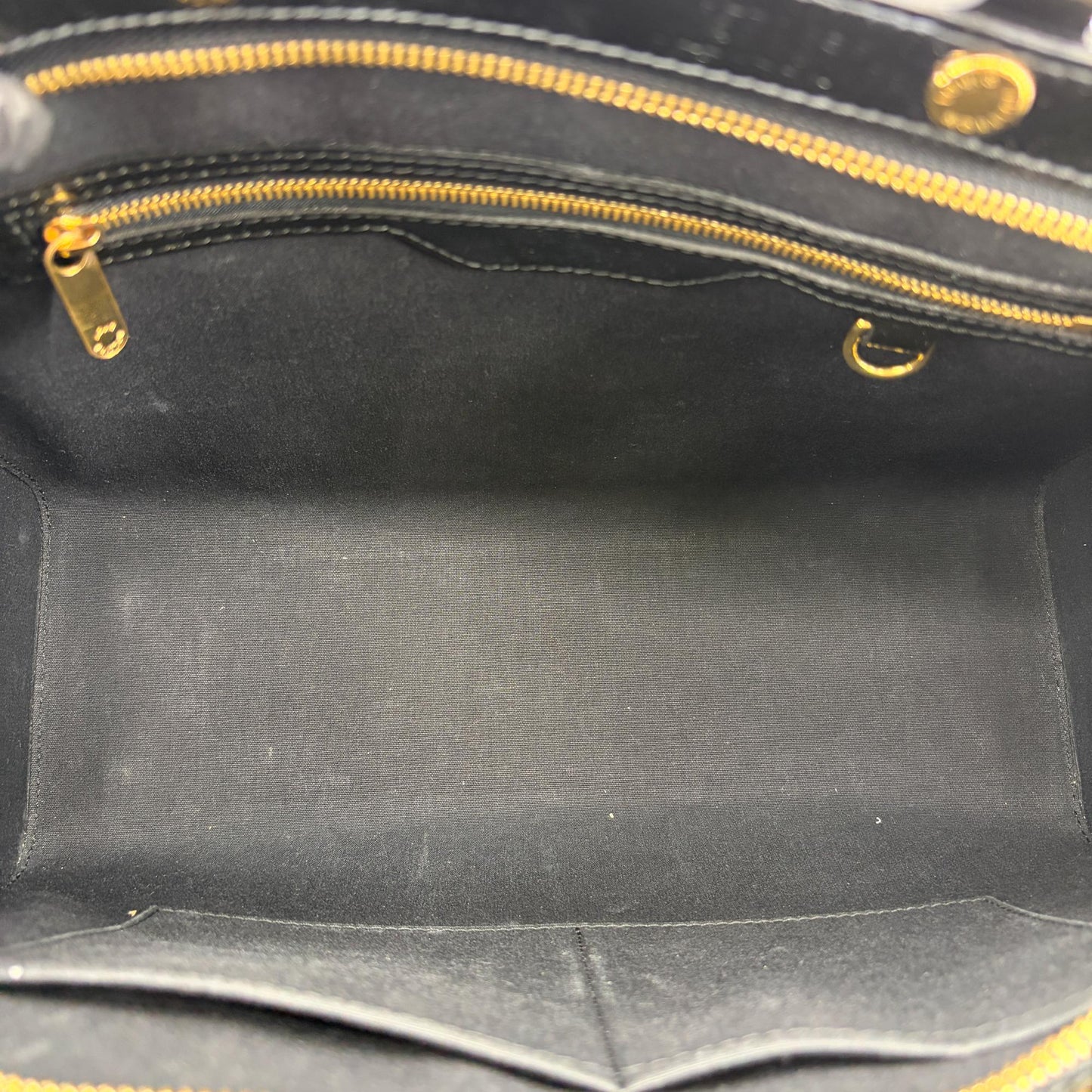 Louis Vuitton Monogram Vernis Melrose Avenue Tote Bag Black