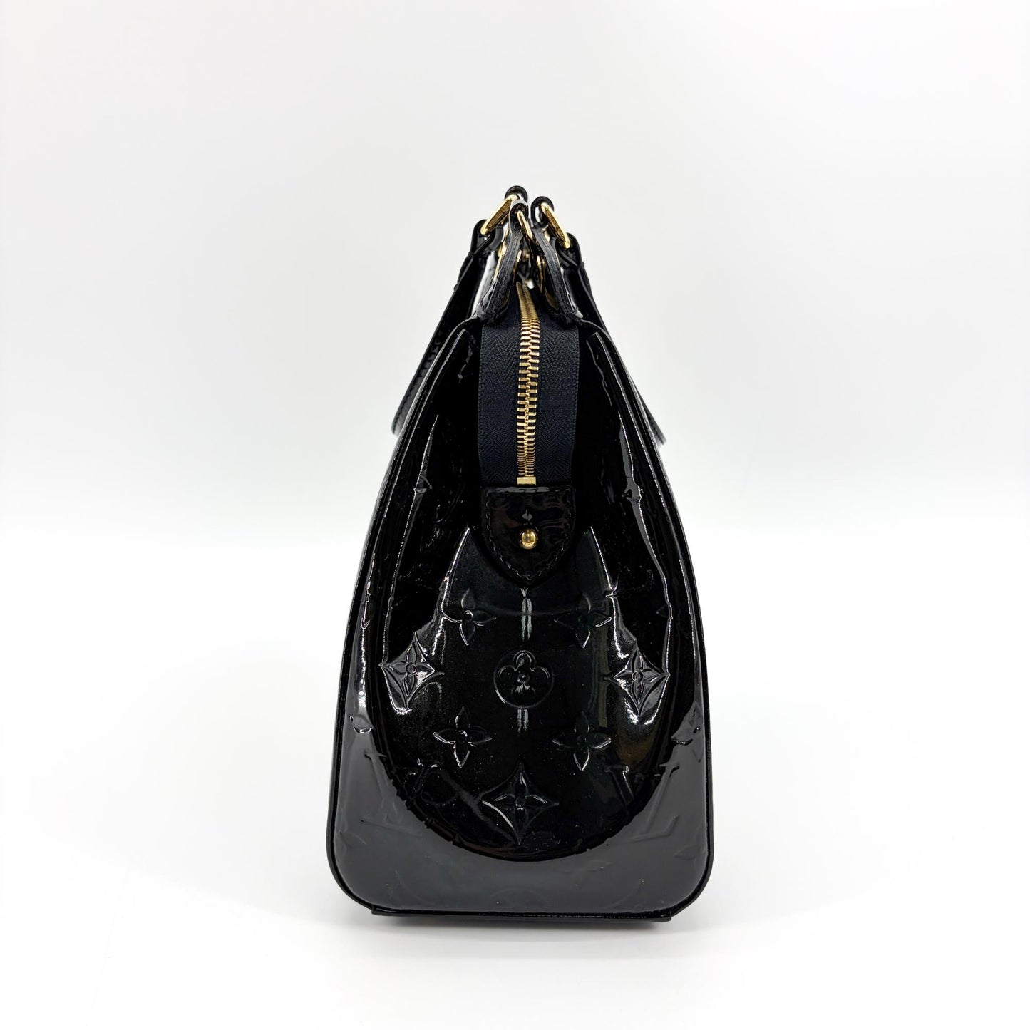 Louis Vuitton Monogram Vernis Melrose Avenue Tote Bag Black
