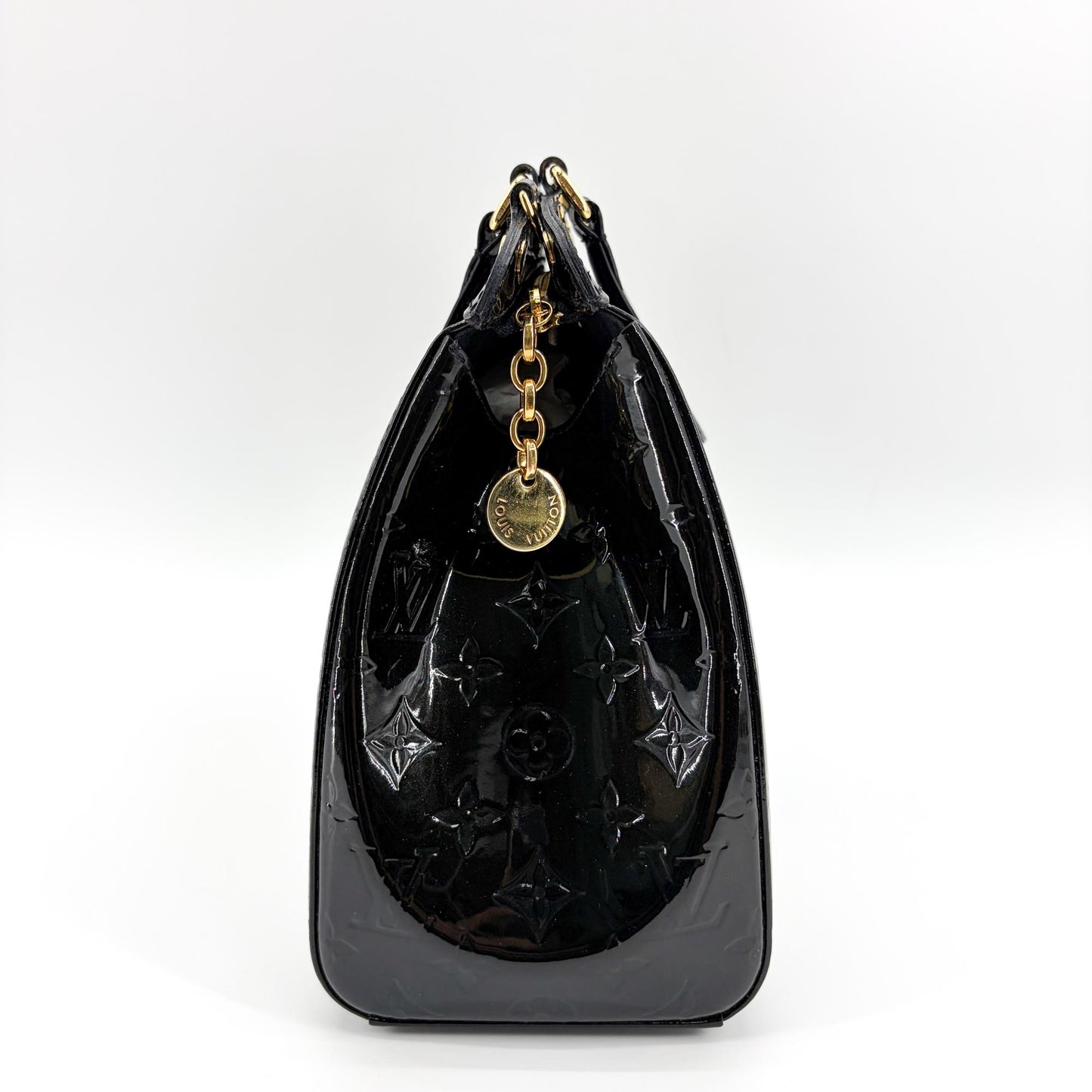 Louis Vuitton Monogram Vernis Melrose Avenue Tote Bag Black