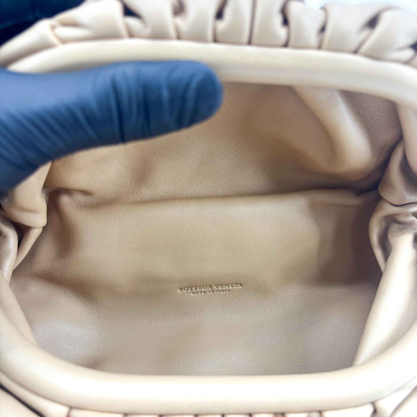 Bottega Veneta The Chain Pouch Shoulder Bag Mustard