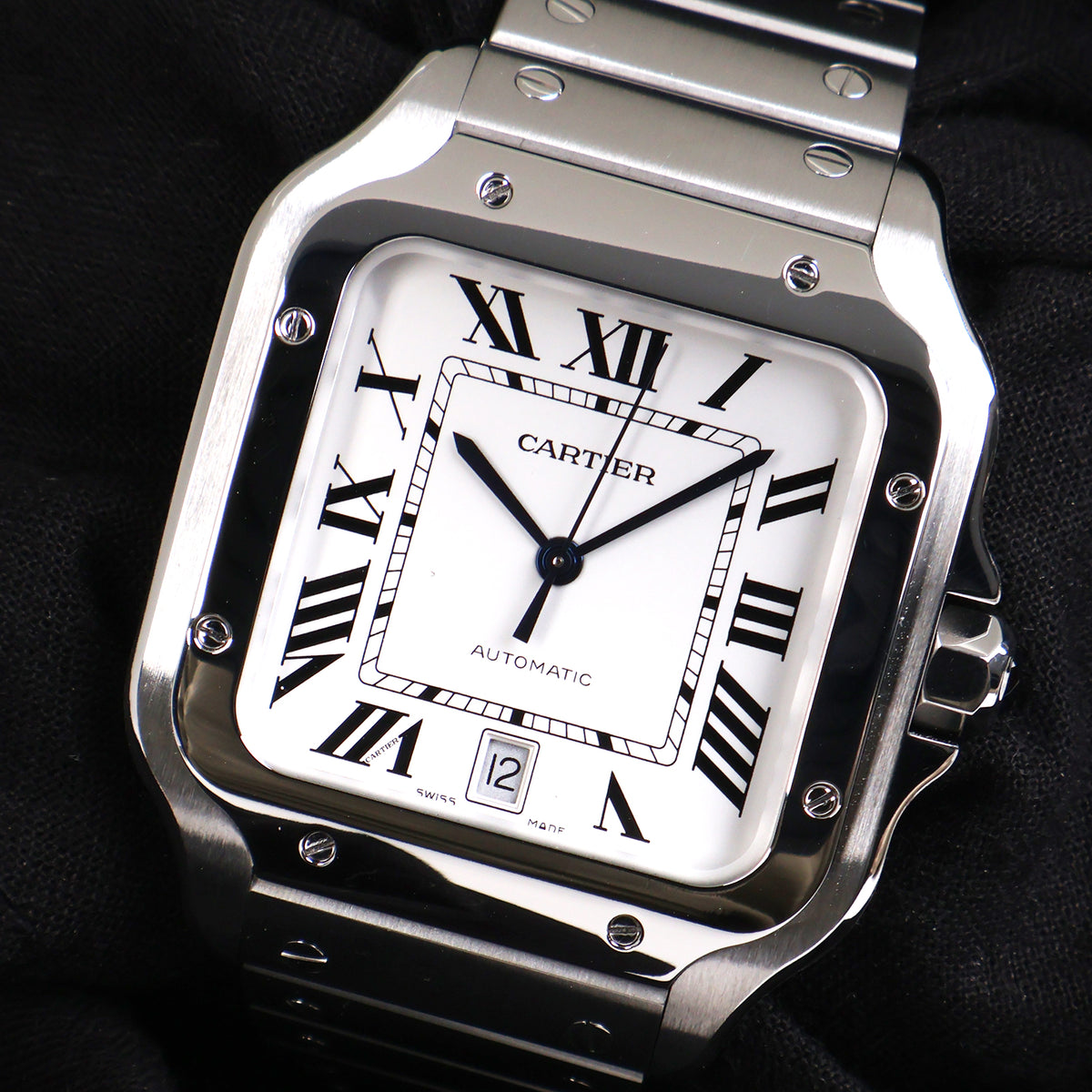 Cartier WSSA0018 Santos Large Automatic Watch