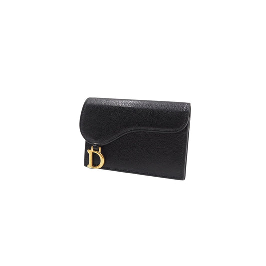 Dior S5611CTZQ Oblique Saddle Wallet
